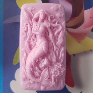 Hand poured Mermaid Rose & Vanilla, Calendula soap